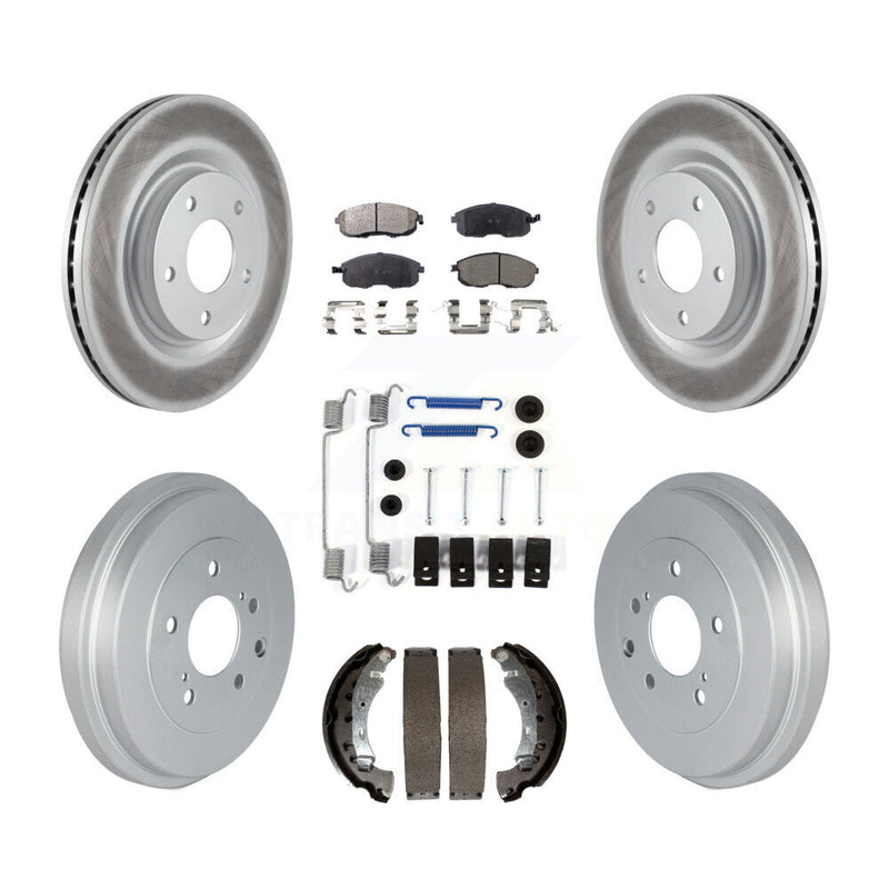 Transit Auto KGT-102496 Disc Brake Kit for 2017-2019 Nissan Sentra - Front and Rear