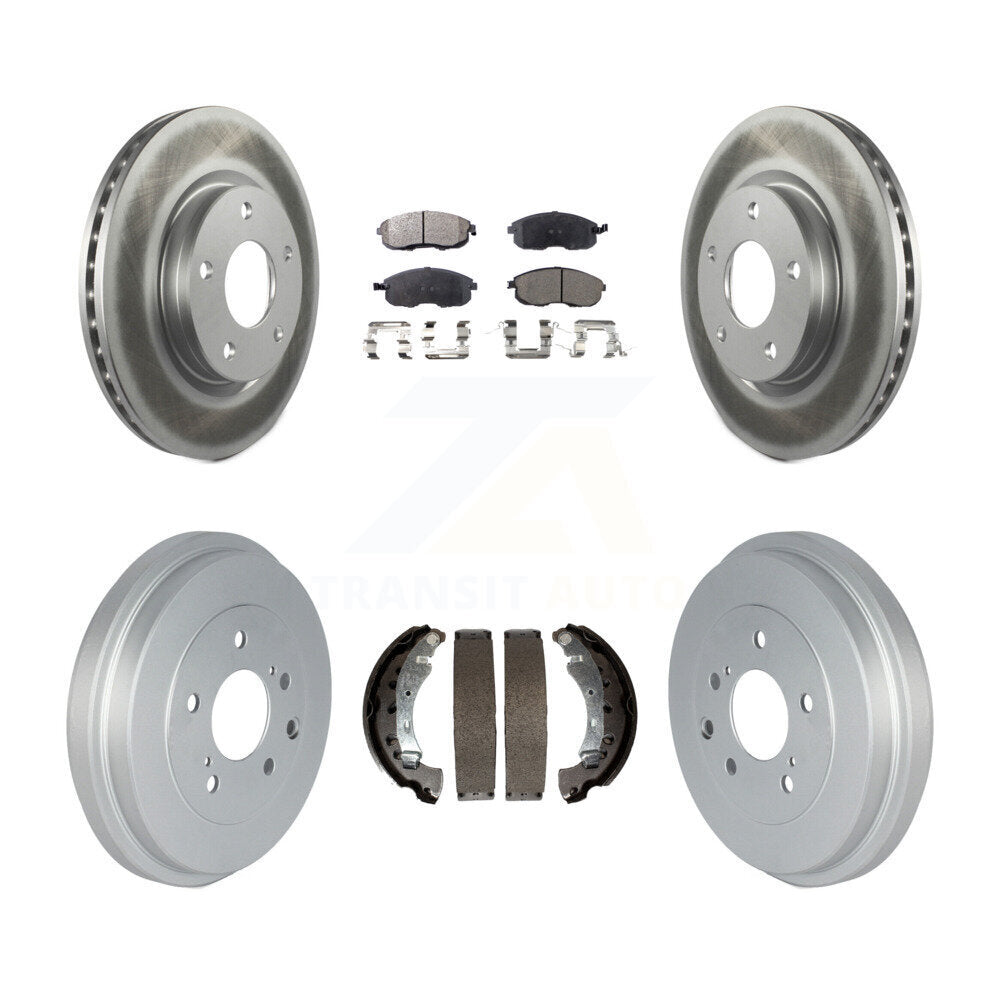 Transit Auto KGT-102498 Disc Brake Kit for 2013-2019 Nissan Sentra - Front and Rear