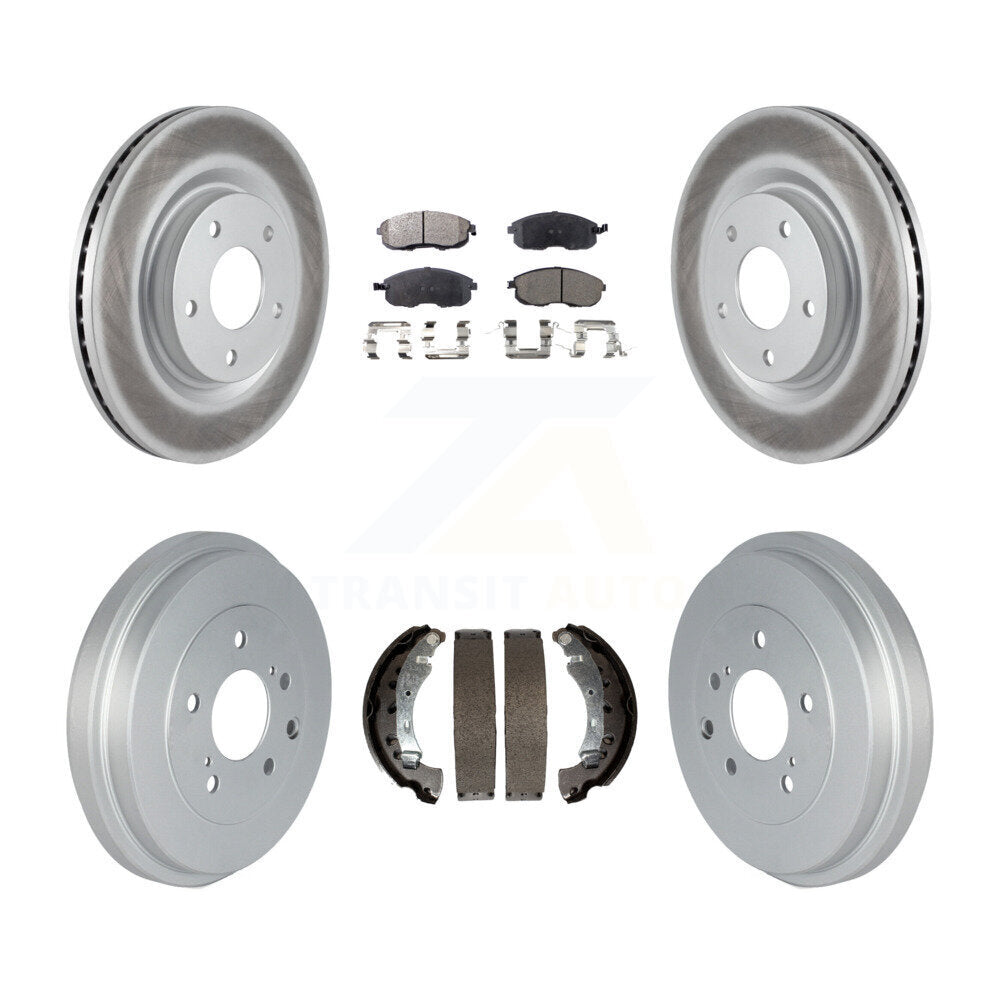 Transit Auto KGT-102499 Disc Brake Kit for 2017-2019 Nissan Sentra - Front and Rear