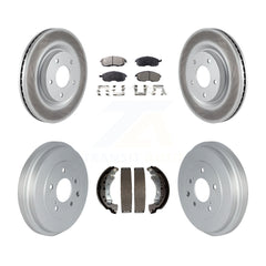 Transit Auto KGT-102499 Disc Brake Kit for 2017-2019 Nissan Sentra - Front and Rear