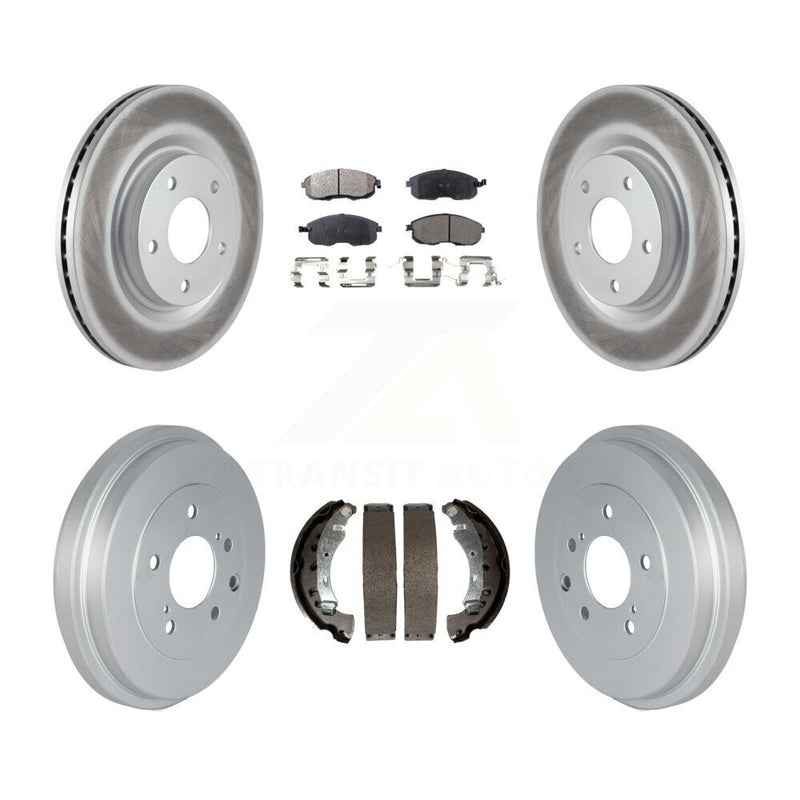 Transit Auto KGT-102499 Disc Brake Kit for 2017-2019 Nissan Sentra - Front and Rear