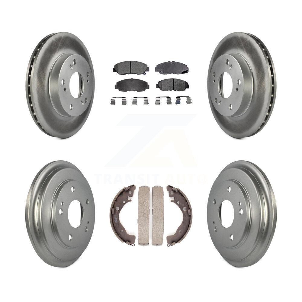 Transit Auto KGT-102503 Disc Brake Kit for 2006-2011 Honda Civic - Front and Rear