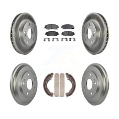 Transit Auto KGT-102503 Disc Brake Kit for 2006-2011 Honda Civic - Front and Rear