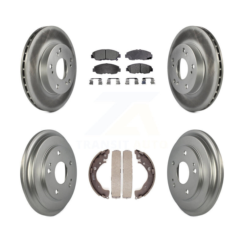 Transit Auto KGT-102503 Disc Brake Kit for 2006-2011 Honda Civic - Front and Rear