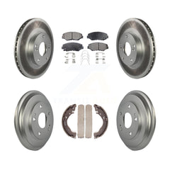 Transit Auto KGT-102504 Disc Brake Kit for 2013-2015 Honda Civic - Front and Rear