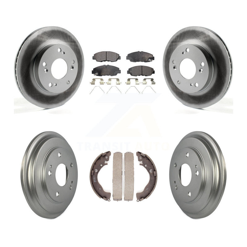 Transit Auto KGT-102505 Disc Brake Kit for 2012-2015 Honda Civic - Front and Rear