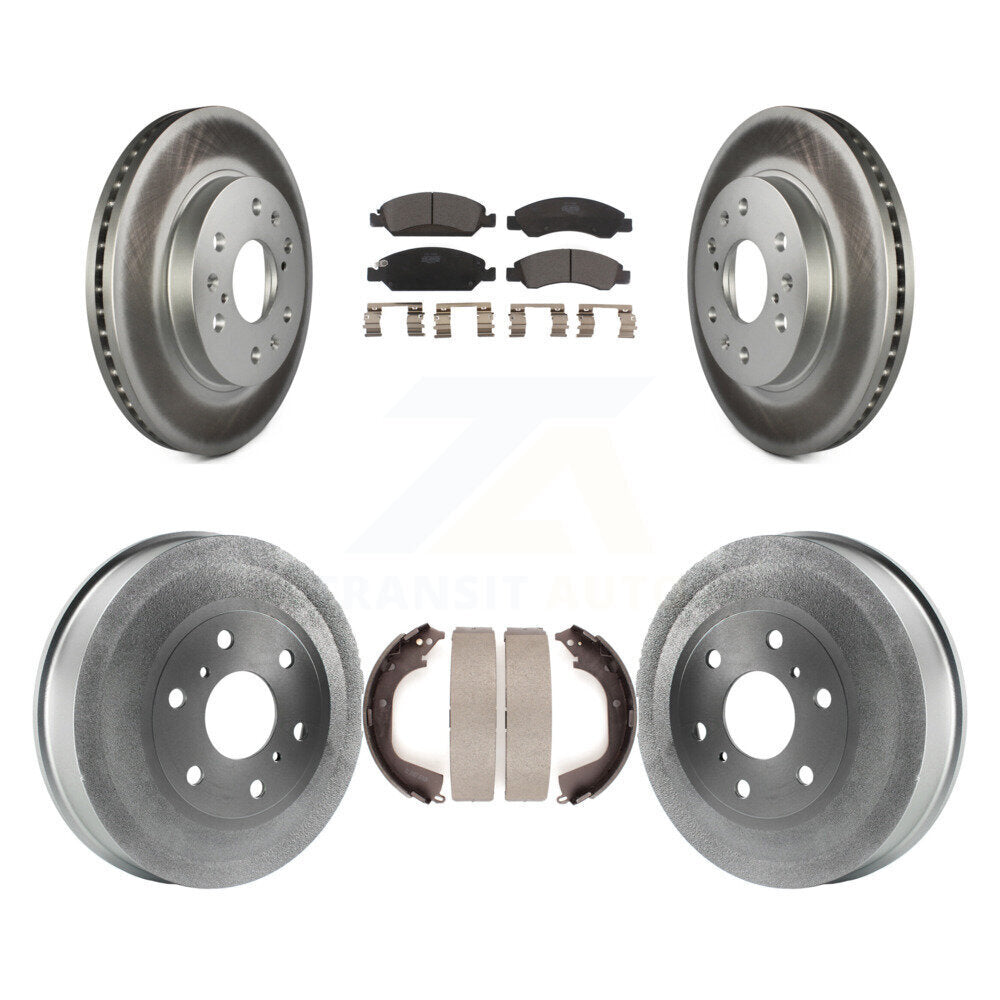 Transit Auto KGT-102507 Disc Brake Kit for 2009-2013 Chevrolet Silverado 1500, GMC Sierra 1500 - Front and Rear