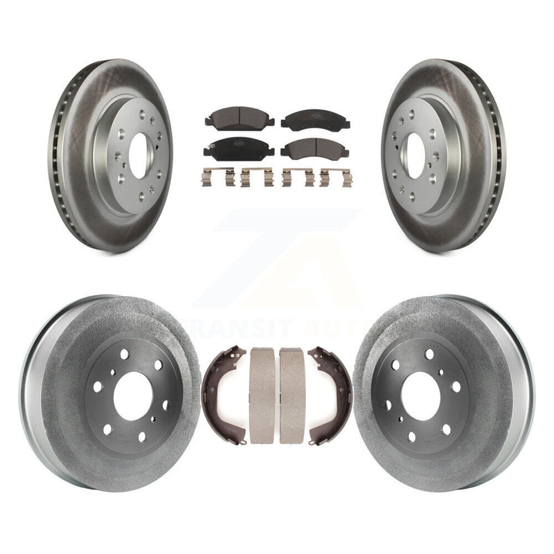 Transit Auto KGT-102507 Disc Brake Kit for 2009-2013 Chevrolet Silverado 1500, GMC Sierra 1500 - Front and Rear