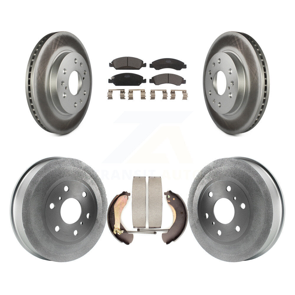 Transit Auto KGT-102508 Disc Brake Kit for 2009 Chevrolet Silverado 1500, GMC Sierra 1500 - Front and Rear
