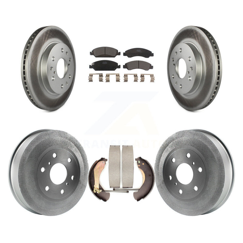 Transit Auto KGT-102508 Disc Brake Kit for 2009 Chevrolet Silverado 1500, GMC Sierra 1500 - Front and Rear