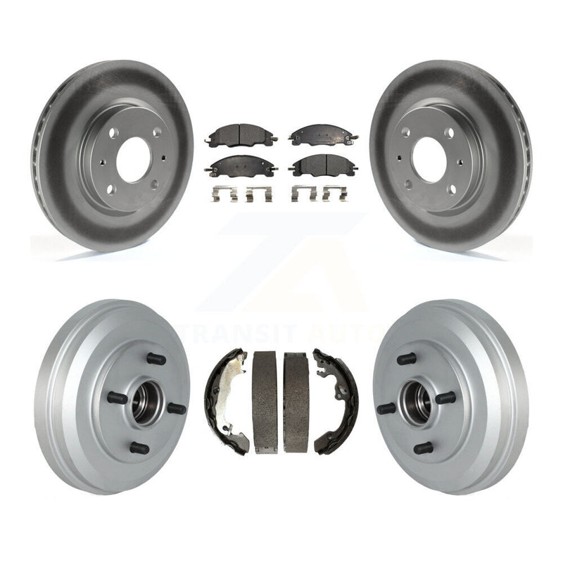 Transit Auto KGT-102519 Disc Brake Kit for 2009-2011 Ford Focus - Front and Rear
