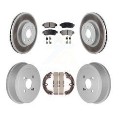 Transit Auto KGT-102520 Disc Brake Kit for 1993-1997 Geo Prizm, Toyota Corolla - Front and Rear