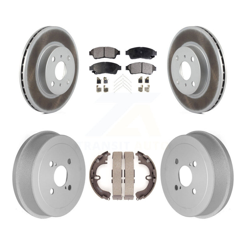 Transit Auto KGT-102520 Disc Brake Kit for 1993-1997 Geo Prizm, Toyota Corolla - Front and Rear