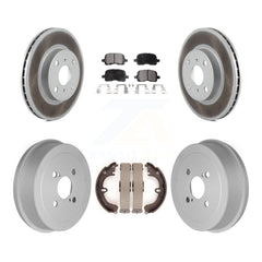 Transit Auto KGT-102522 Disc Brake Kit for 1999-2002 Toyota Corolla - Front and Rear