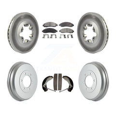 Transit Auto KGT-102524 Disc Brake Kit for 2004-2008 Isuzu i-290, Isuzu i-370 and More - Front and Rear
