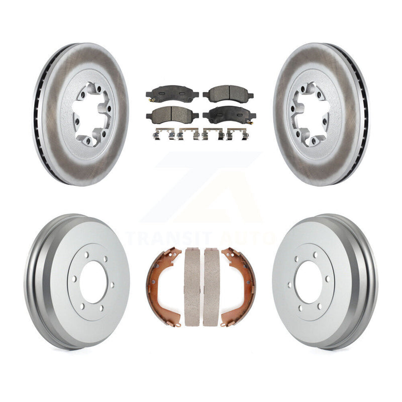 Transit Auto KGT-102525 Disc Brake Kit for 2009-2012 Chevrolet Colorado, GMC Canyon - Front and Rear