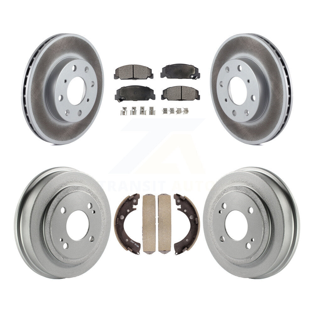 Transit Auto KGT-102526 Disc Brake Kit for 1992-2000 Honda Civic - Front and Rear