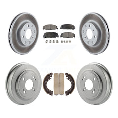 Transit Auto KGT-102526 Disc Brake Kit for 1992-2000 Honda Civic - Front and Rear