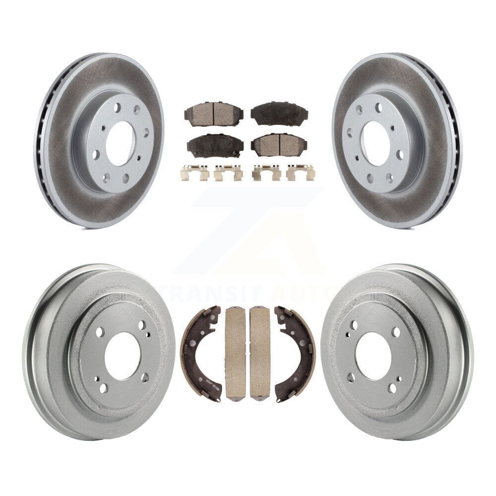 Transit Auto KGT-102527 Disc Brake Kit for 1994-1995 Honda Civic - Front and Rear