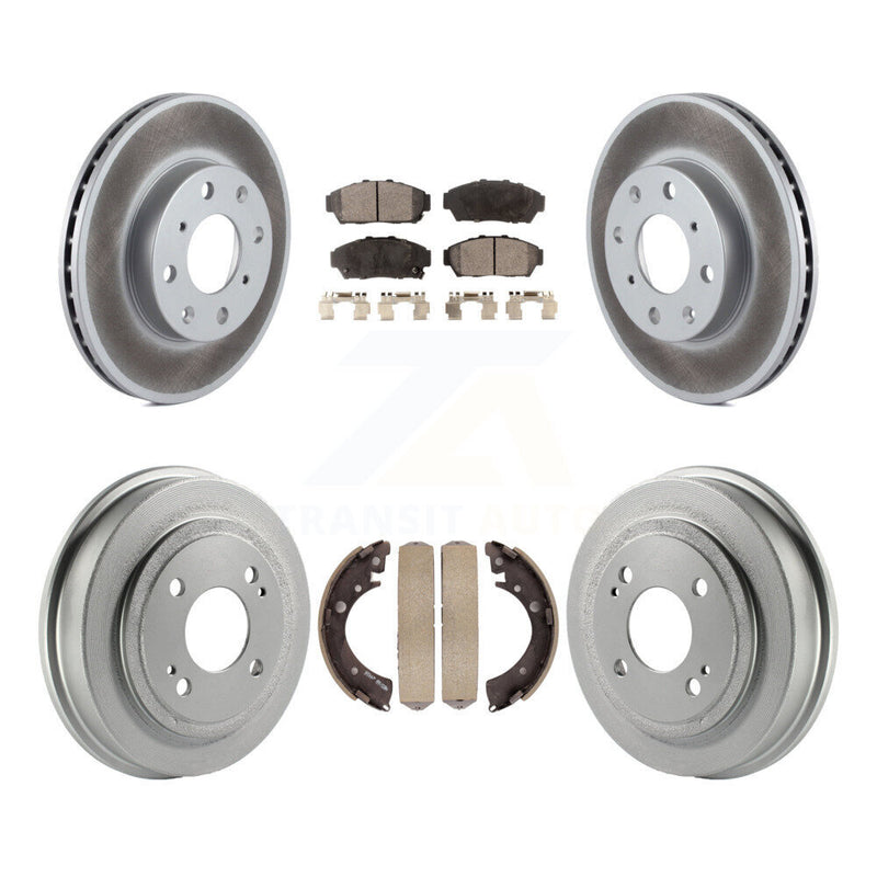 Transit Auto KGT-102527 Disc Brake Kit for 1994-1995 Honda Civic - Front and Rear