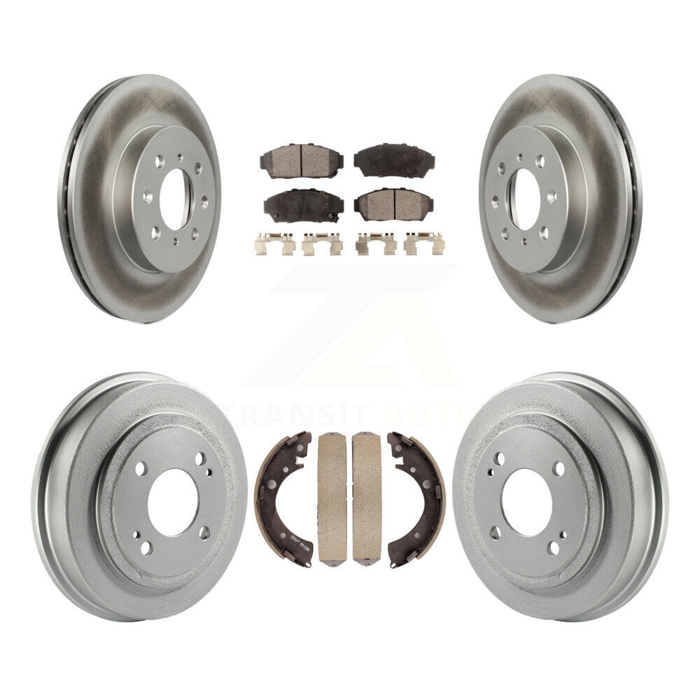 Transit Auto KGT-102528 Disc Brake Kit for 1994-1995 Honda Civic - Front and Rear