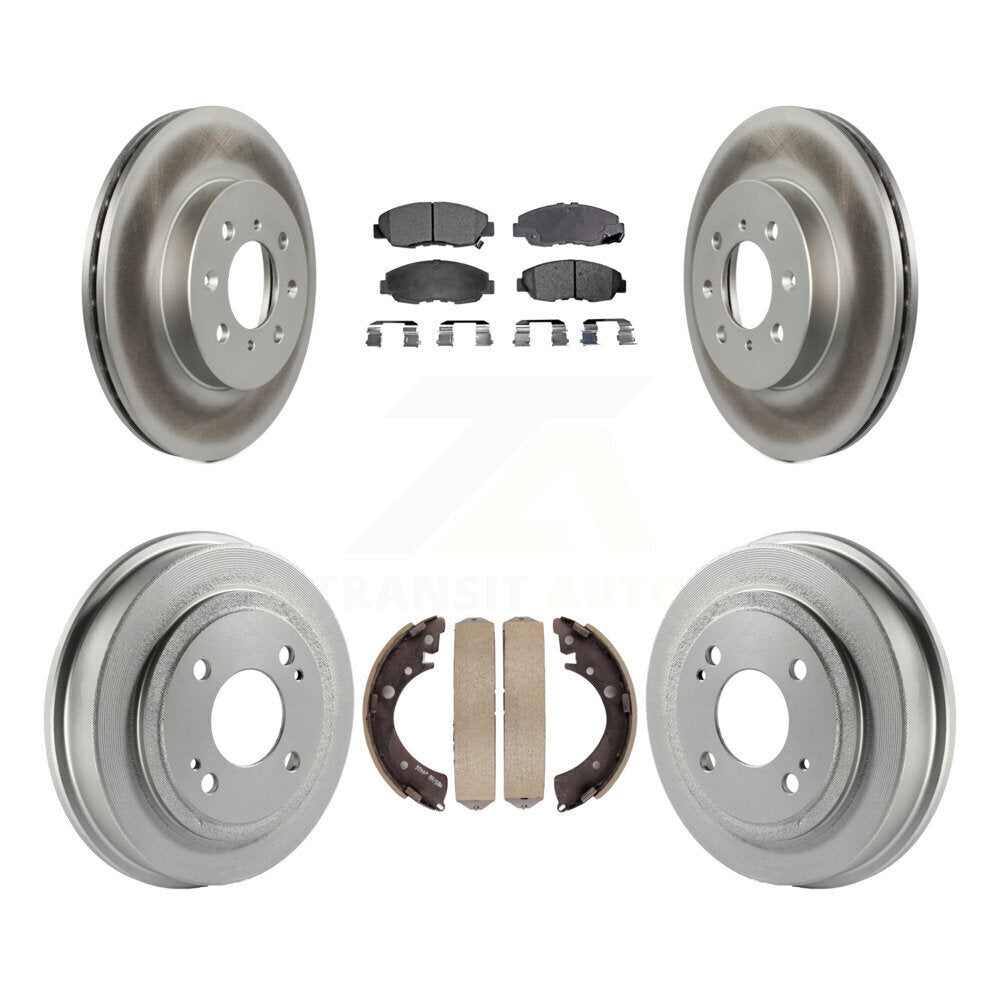 Transit Auto KGT-102529 Disc Brake Kit for 1996-2000 Honda Civic, Acura EL - Front and Rear
