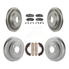 Transit Auto KGT-102529 Disc Brake Kit for 1996-2000 Honda Civic, Acura EL - Front and Rear