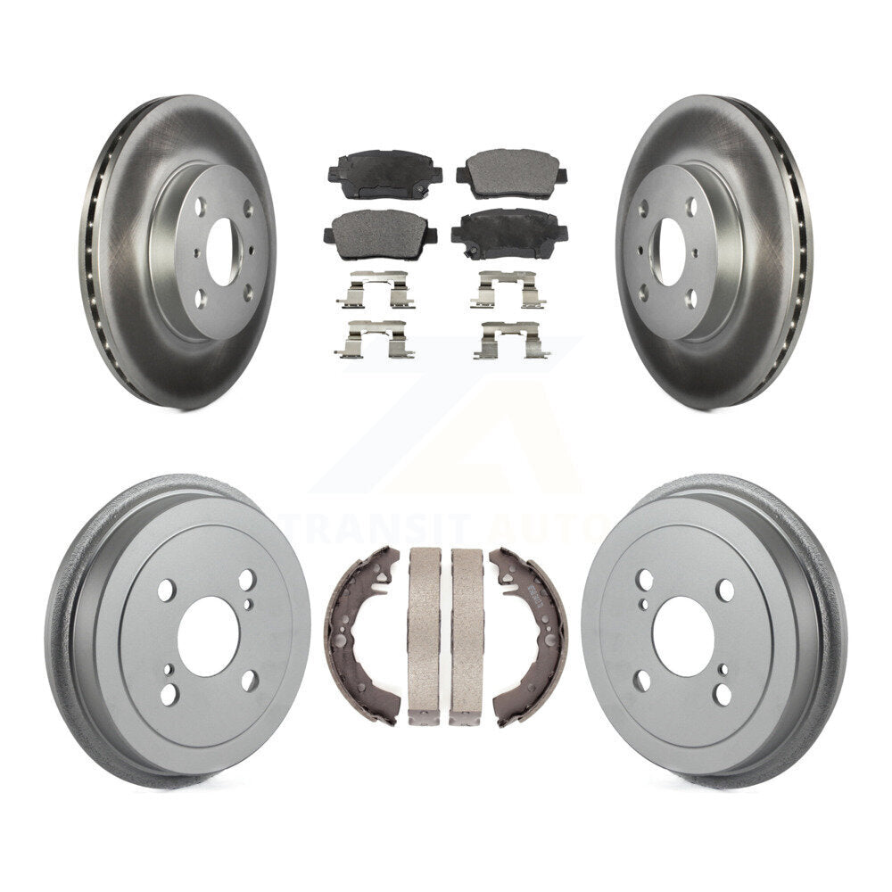 Transit Auto KGT-102532 Disc Brake Kit for 2001-2005 Toyota Echo - Front and Rear