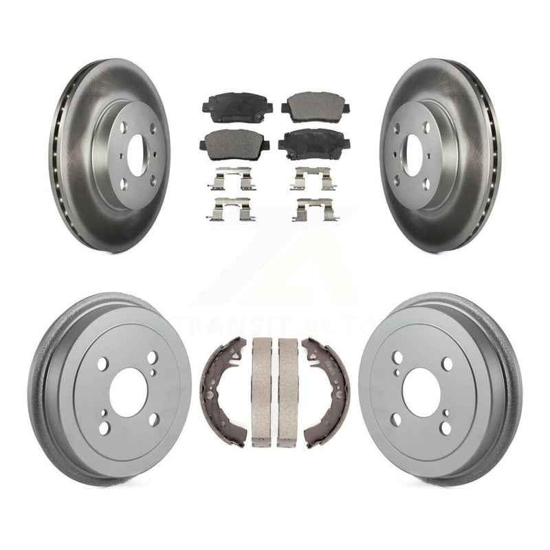 Transit Auto KGT-102532 Disc Brake Kit for 2001-2005 Toyota Echo - Front and Rear
