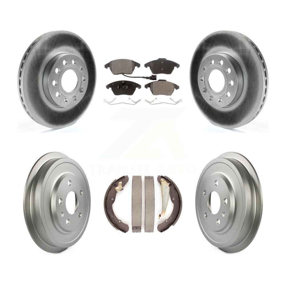 Transit Auto KGT-102538 Disc Brake Kit for 2011-2012 Volkswagen Beetle, Volkswagen Jetta - Front and Rear