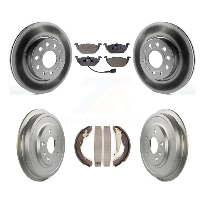 Transit Auto KGT-102540 Disc Brake Kit for 2011-2012 Volkswagen Jetta - Front and Rear