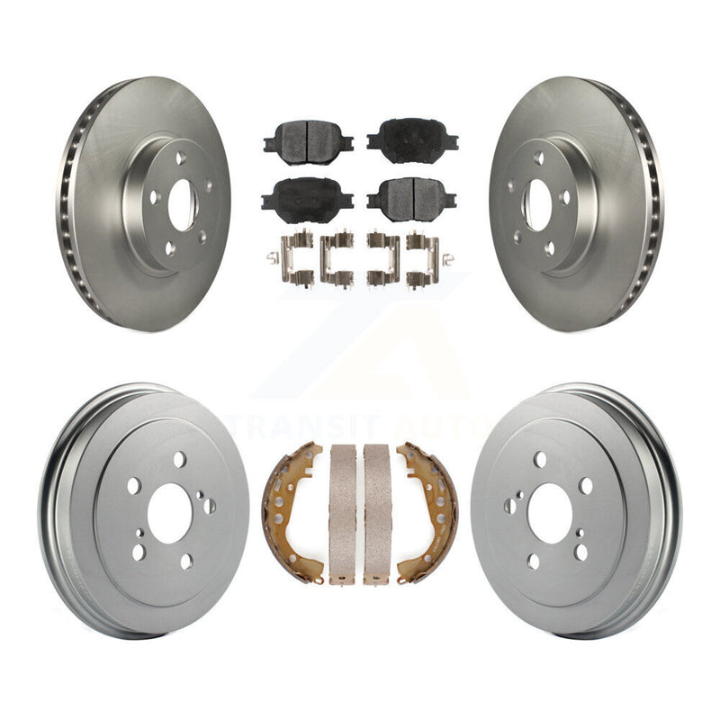 Transit Auto KGT-102543 Disc Brake Kit for 2000-2005 Toyota Celica - Front and Rear