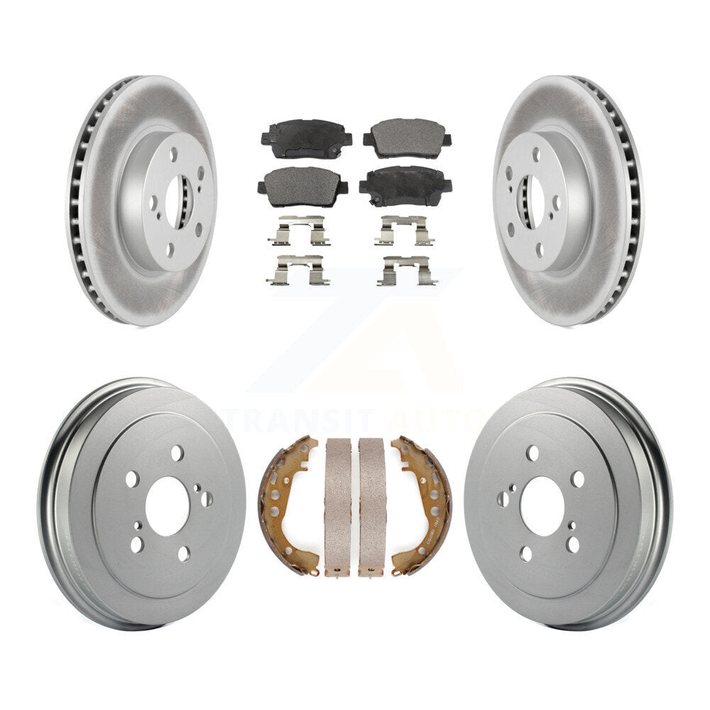 Transit Auto KGT-102544 Disc Brake Kit for 2004-2008 Toyota Prius - Front and Rear