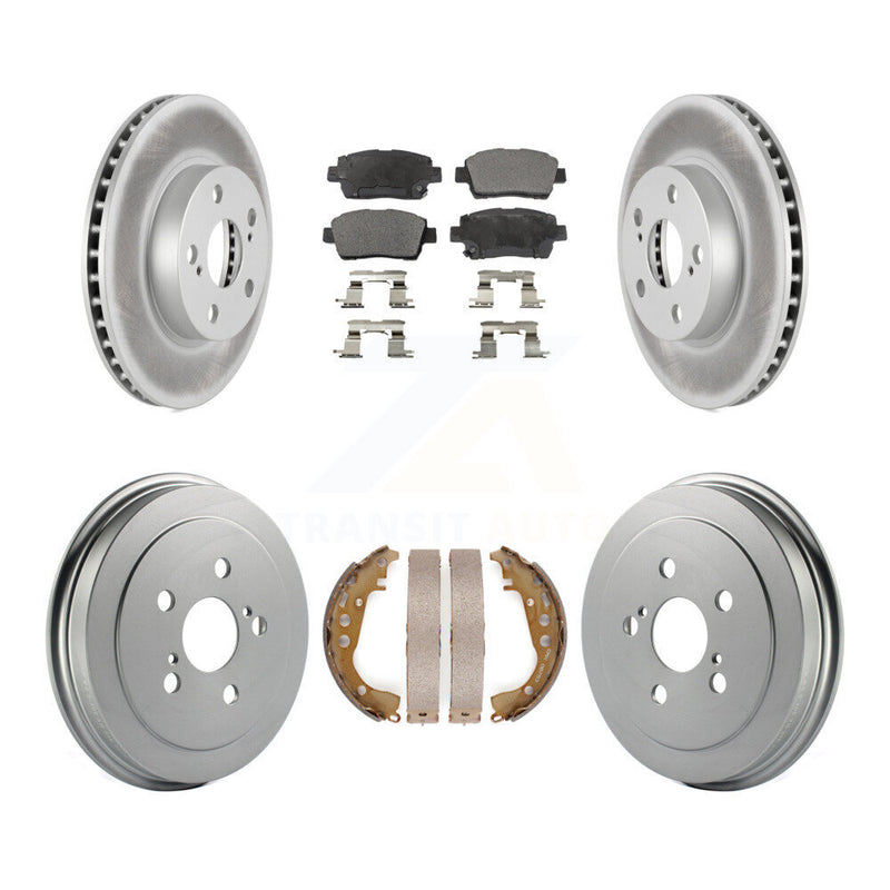 Transit Auto KGT-102544 Disc Brake Kit for 2004-2008 Toyota Prius - Front and Rear