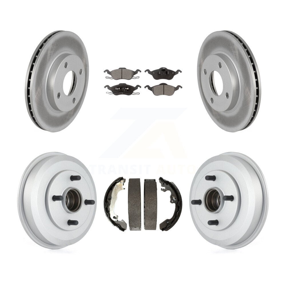 Transit Auto KGT-102547 Disc Brake Kit for 2000-2003 Ford Focus - Front and Rear
