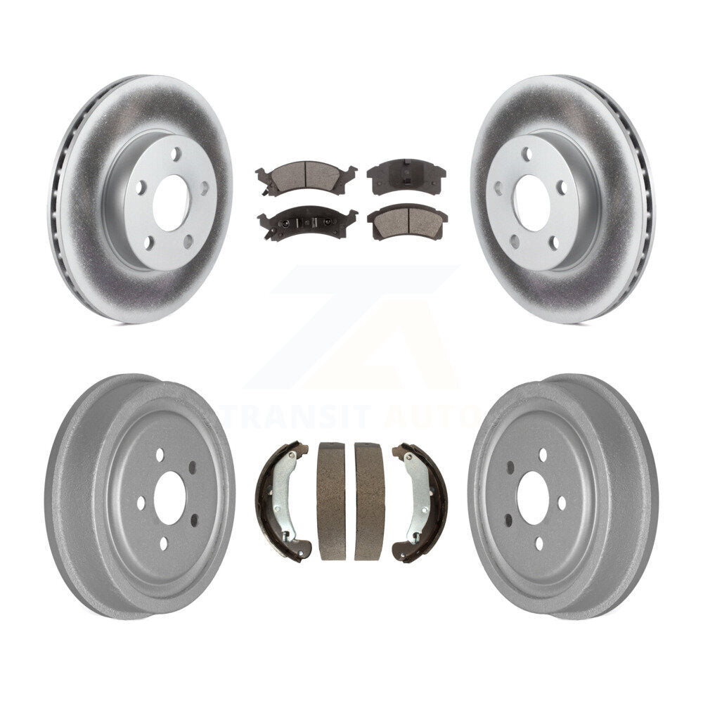 Transit Auto KGT-102549 Disc Brake Kit for 2003-2005 Chevrolet Cavalier, Pontiac Sunfire - Front and Rear