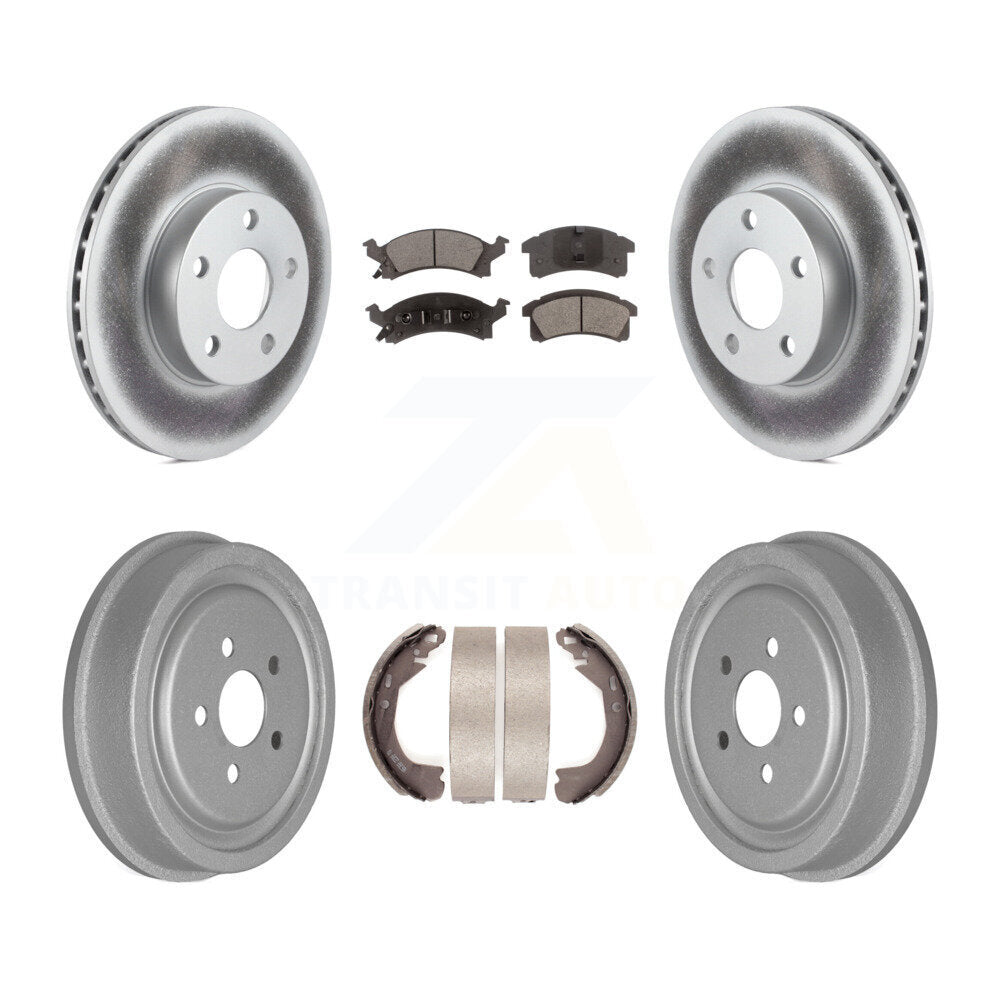 Transit Auto KGT-102550 Disc Brake Kit for 2003 Chevrolet Cavalier - Front and Rear