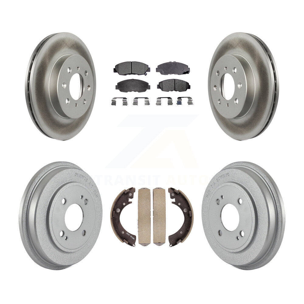 Transit Auto KGT-102551 Disc Brake Kit for 2001-2005 Honda Civic - Front and Rear