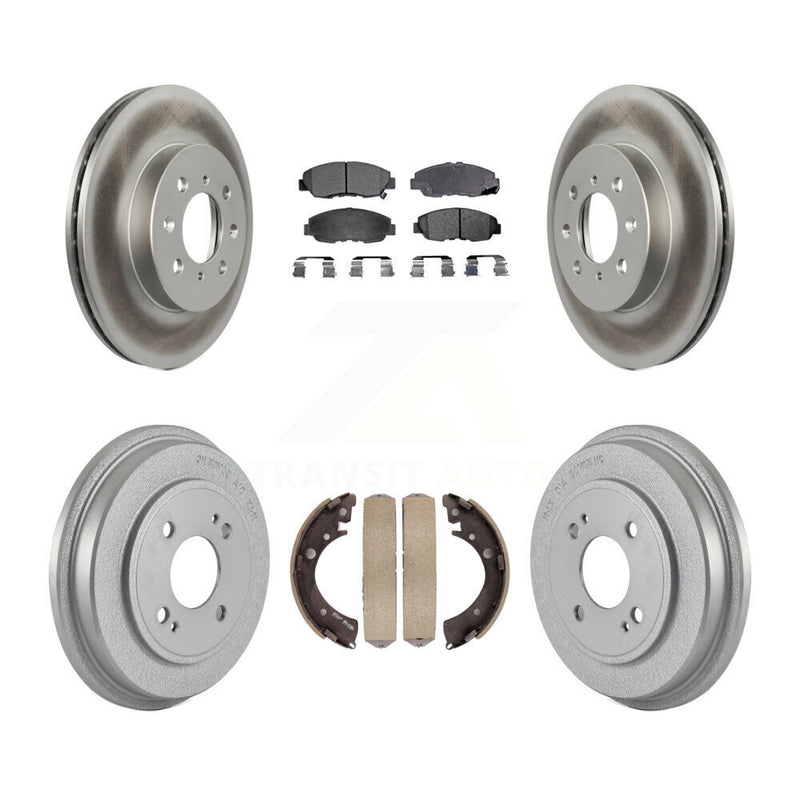 Transit Auto KGT-102551 Disc Brake Kit for 2001-2005 Honda Civic - Front and Rear