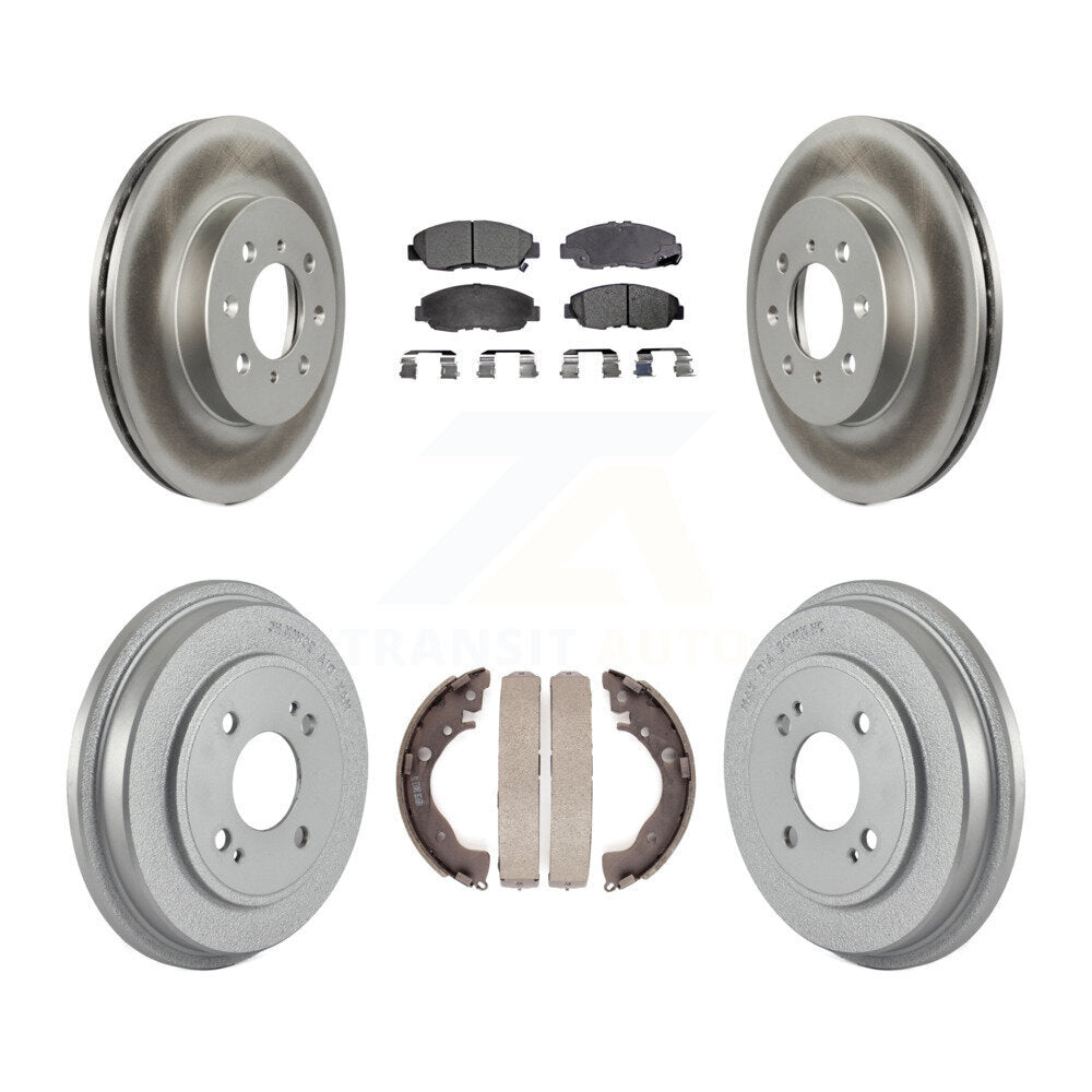 Transit Auto KGT-102552 Disc Brake Kit for 2010-2014 Honda Insight - Front and Rear