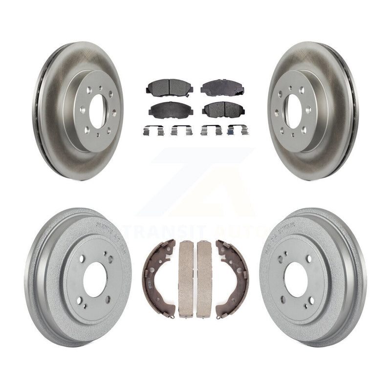 Transit Auto KGT-102552 Disc Brake Kit for 2010-2014 Honda Insight - Front and Rear