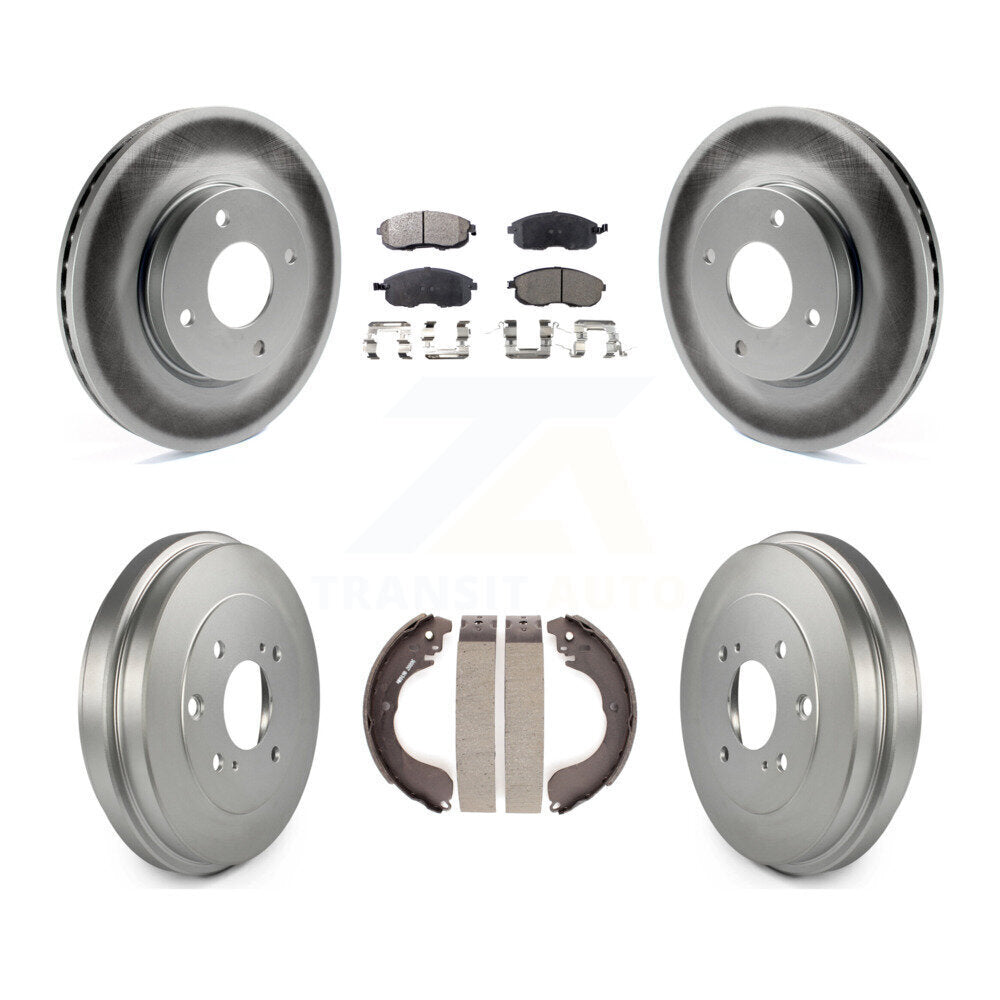 Transit Auto KGT-102560 Disc Brake Kit for 2007-2014 Nissan Cube, Nissan Sentra, Nissan Versa - Front and Rear