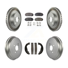 Transit Auto KGT-102561 Disc Brake Kit for 2006-2014 Toyota Yaris - Front and Rear