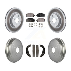 Transit Auto KGT-102562 Disc Brake Kit for 2012-2013 Toyota Yaris - Front and Rear