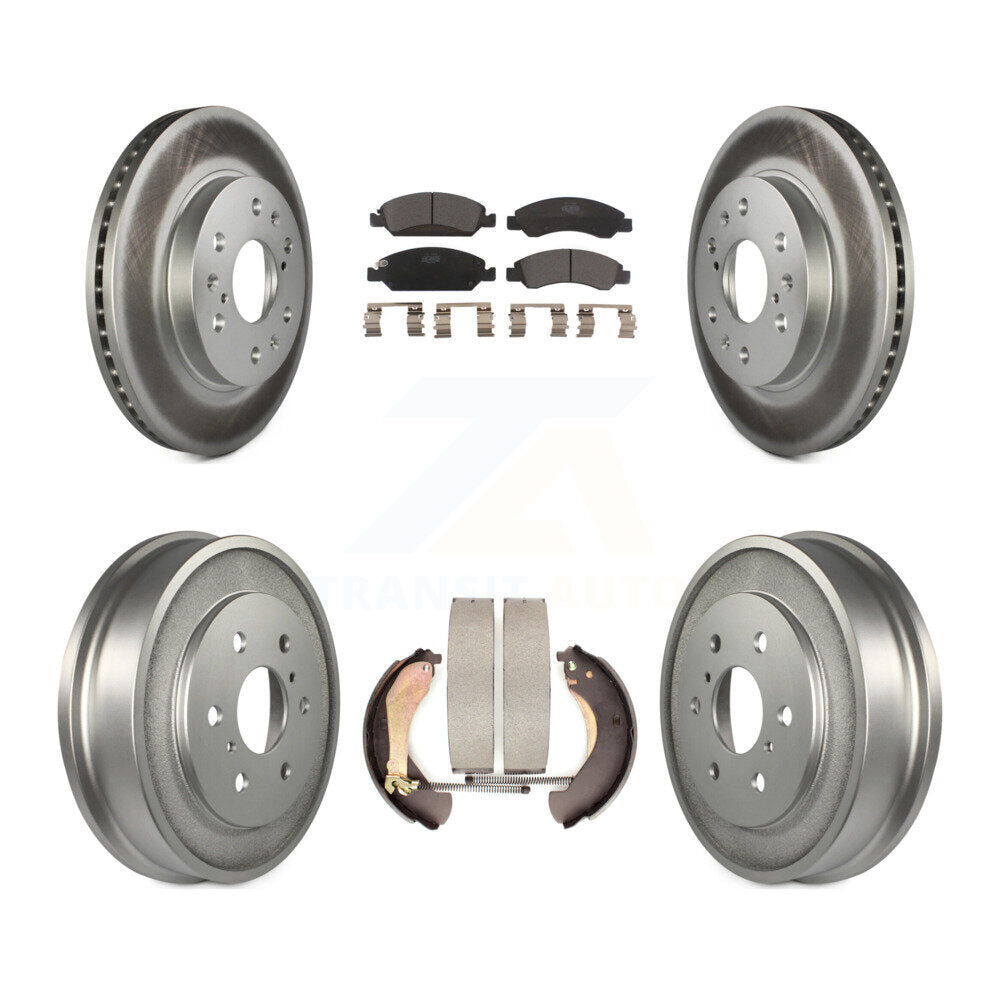 Transit Auto KGT-102565 Disc Brake Kit for 2005-2008 Chevrolet Silverado 1500, GMC Sierra 1500 and More - Front and Rear