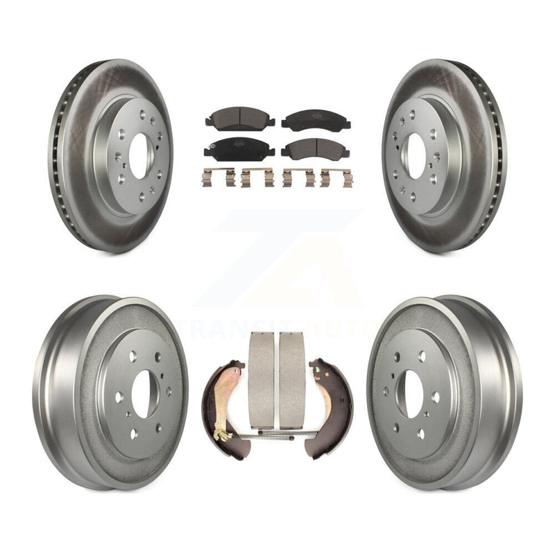 Transit Auto KGT-102565 Disc Brake Kit for 2005-2008 Chevrolet Silverado 1500, GMC Sierra 1500 and More - Front and Rear