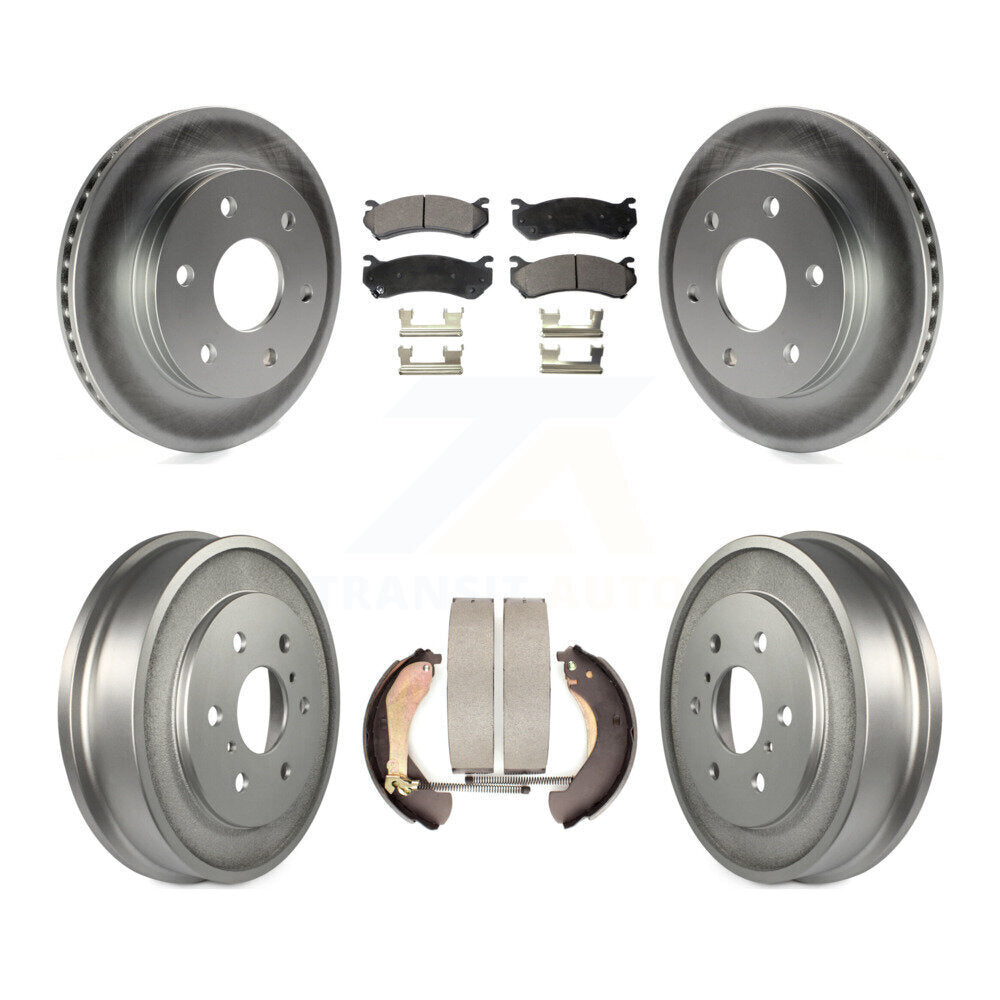 Transit Auto KGT-102566 Disc Brake Kit for 2005-2007 Chevrolet Silverado 1500 Classic, GMC Sierra 1500 Classic and More - Front and Rear