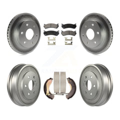 Transit Auto KGT-102566 Disc Brake Kit for 2005-2007 Chevrolet Silverado 1500 Classic, GMC Sierra 1500 Classic and More - Front and Rear