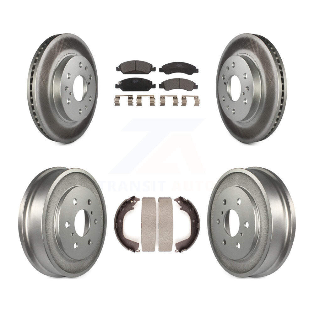 Transit Auto KGT-102567 Disc Brake Kit for 2008 Chevrolet Silverado 1500, GMC Sierra 1500 - Front and Rear