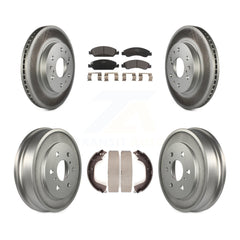 Transit Auto KGT-102567 Disc Brake Kit for 2008 Chevrolet Silverado 1500, GMC Sierra 1500 - Front and Rear
